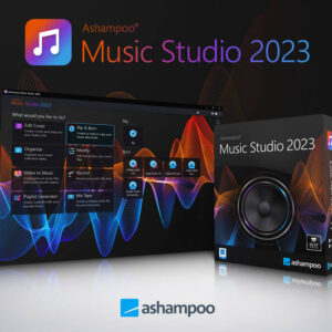 Lisensi Original - Ashampoo Music Studio 2023 (Software Audio & Music Editor)